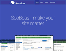 Tablet Screenshot of joomboss.com